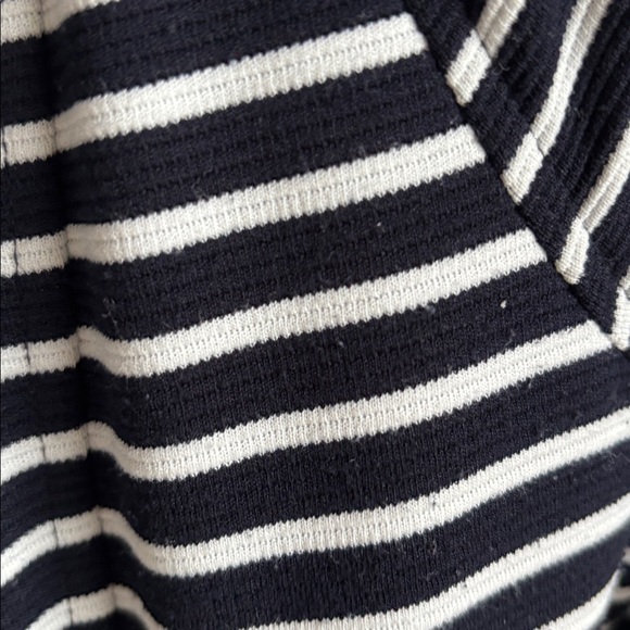 Cabi Navy + White Knit Jacket - Picture 9 of 9